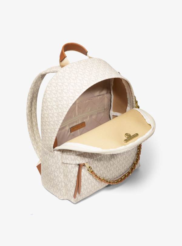 Damske Batohy Michael Kors Slater Medium Logo Hnedožltý Hnede - Kabelky Michael Kors Nejlevnejsi | CAVSL-1048